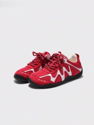 Women’s Flat Lace-Up Casual Sports Sneakers